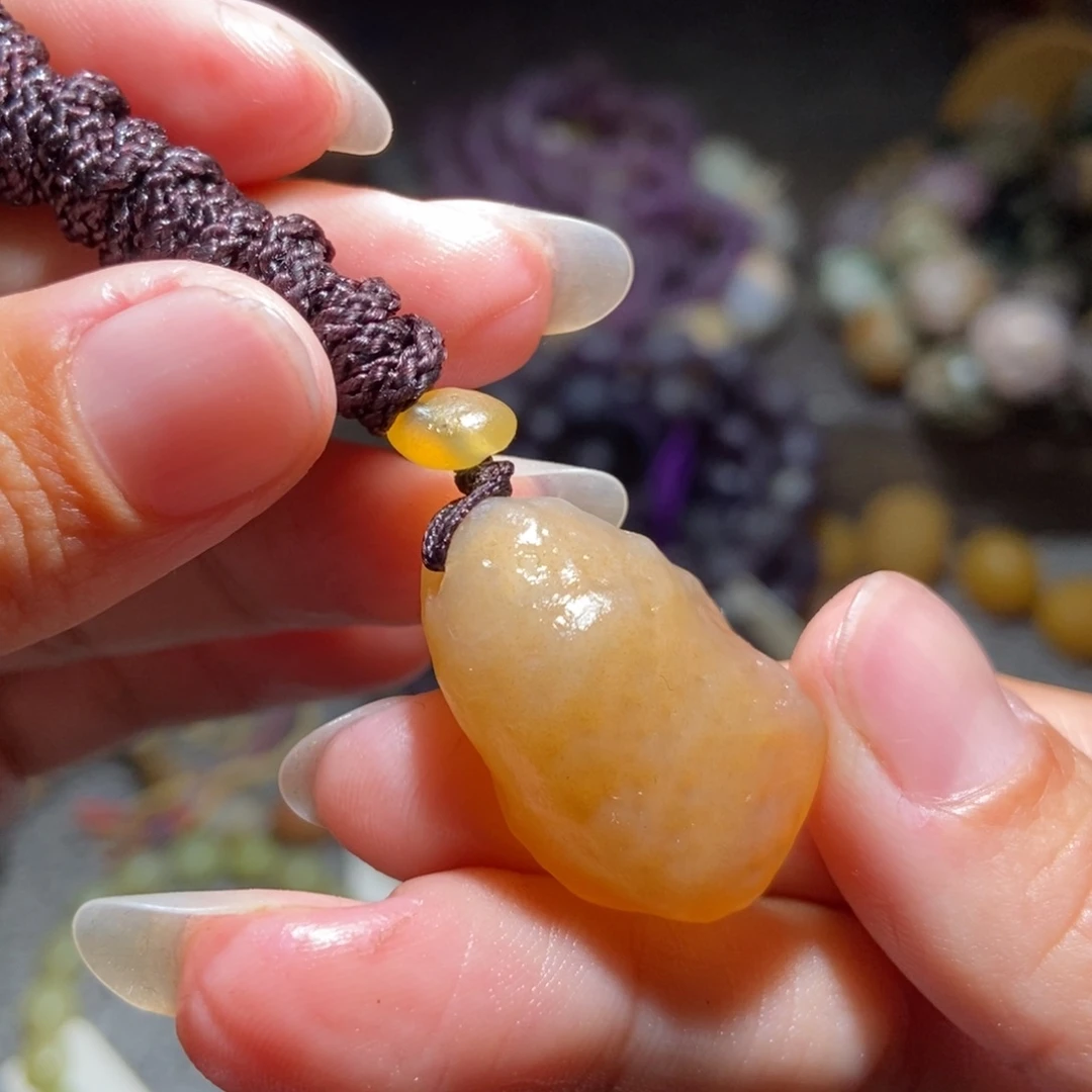 未镶嵌玛瑙/玉髓珠宝半成品