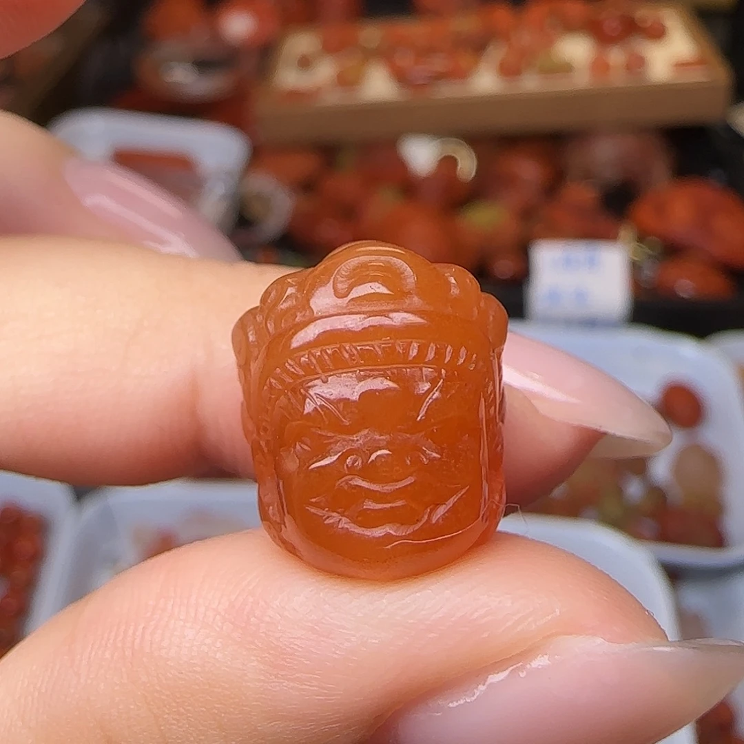 沐***行吊坠(不含链)未镶嵌南红玛瑙