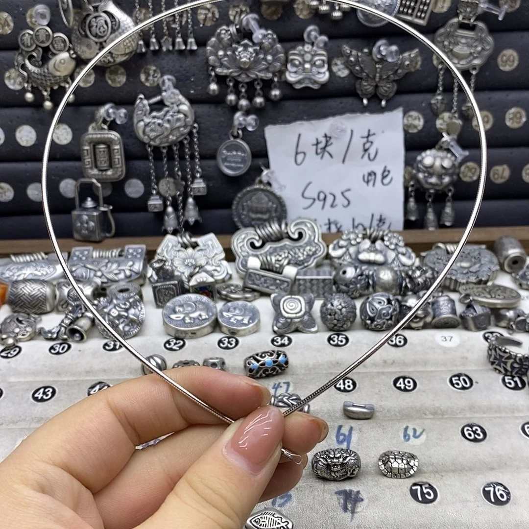 925银直播间选款银饰品