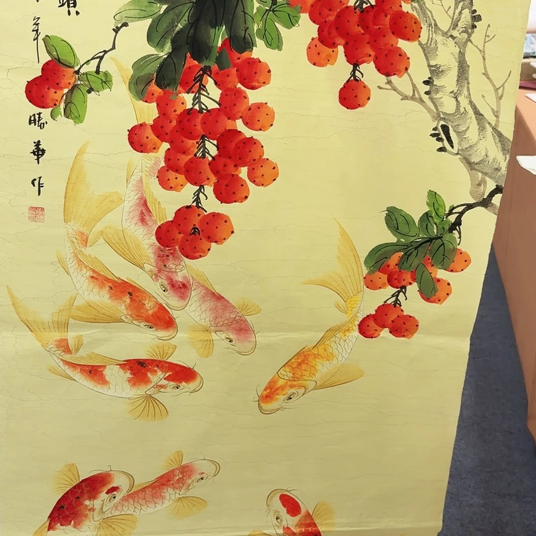 国画事事如意万事如意万事