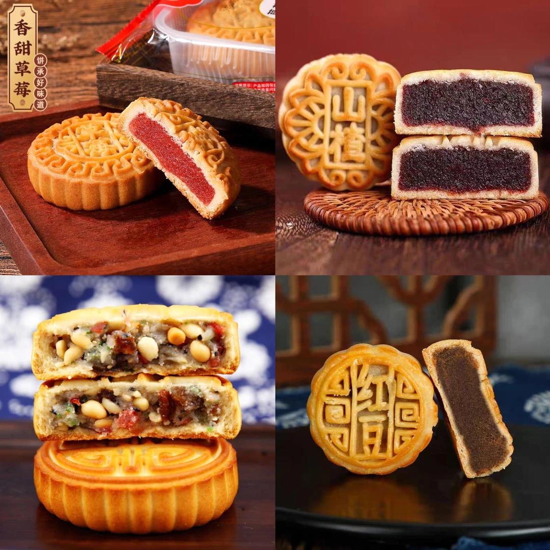 村居特色礼包甜饭+天鹅蛋+月饼