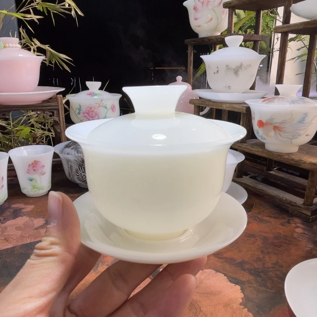 璞玉釉烧三才元宝150ml
