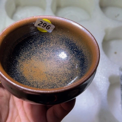 茶盏原矿原釉柴烧建盏