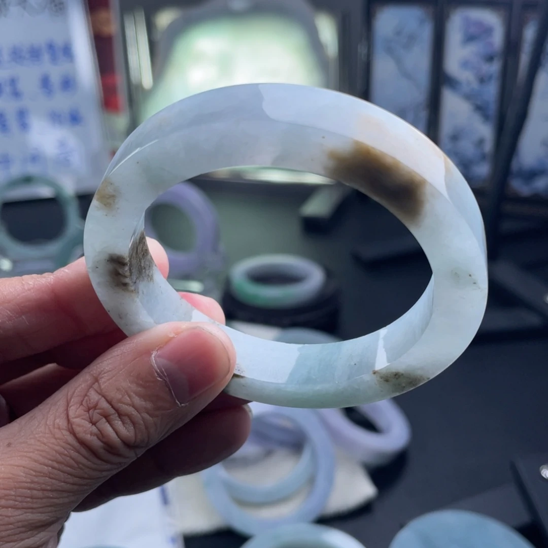 定制翡翠未镶嵌正圈纹裂漏