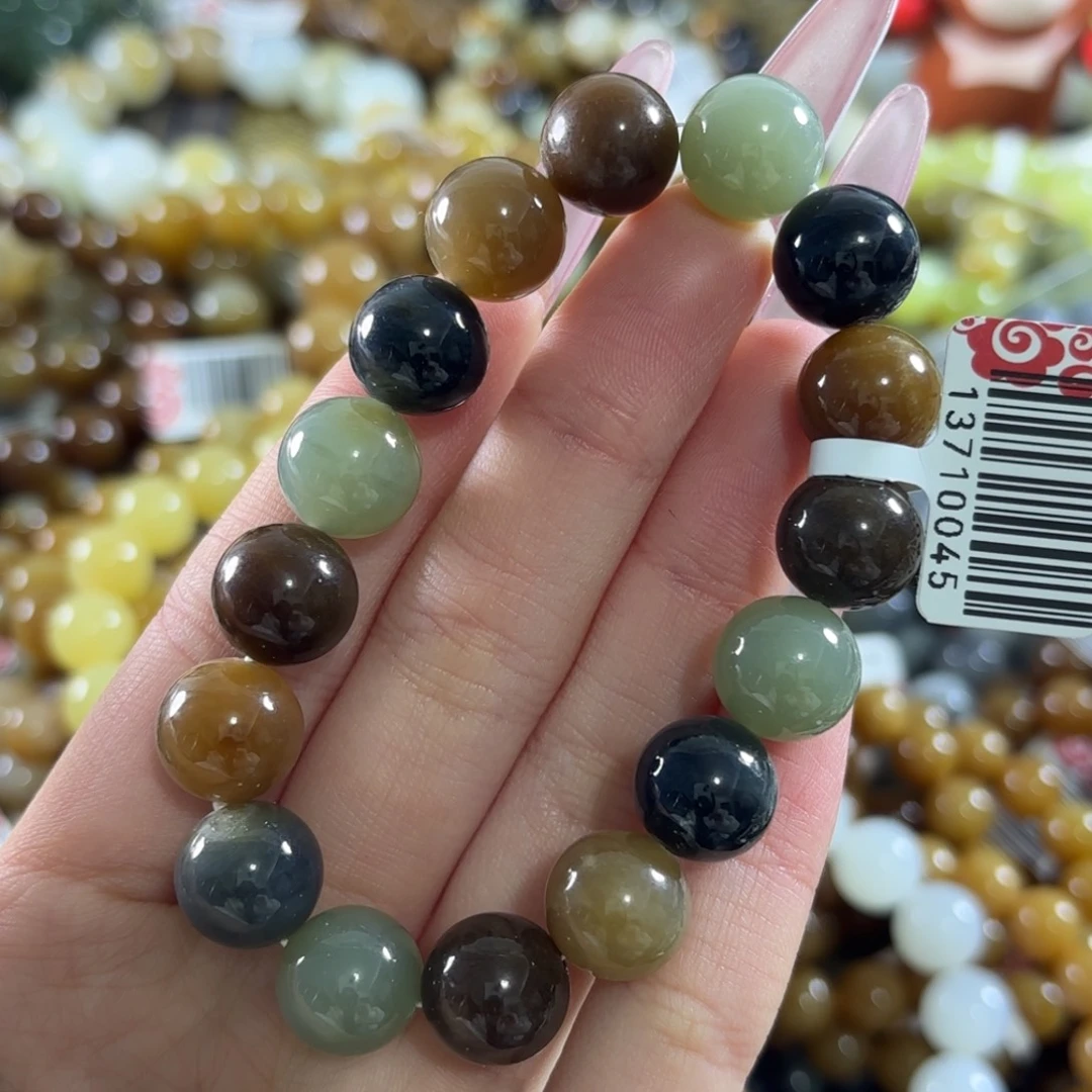 和田玉未镶嵌手链26