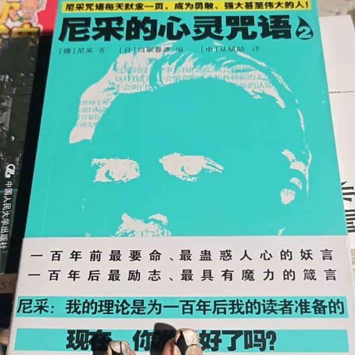 尼采的心灵咒语平装库存书