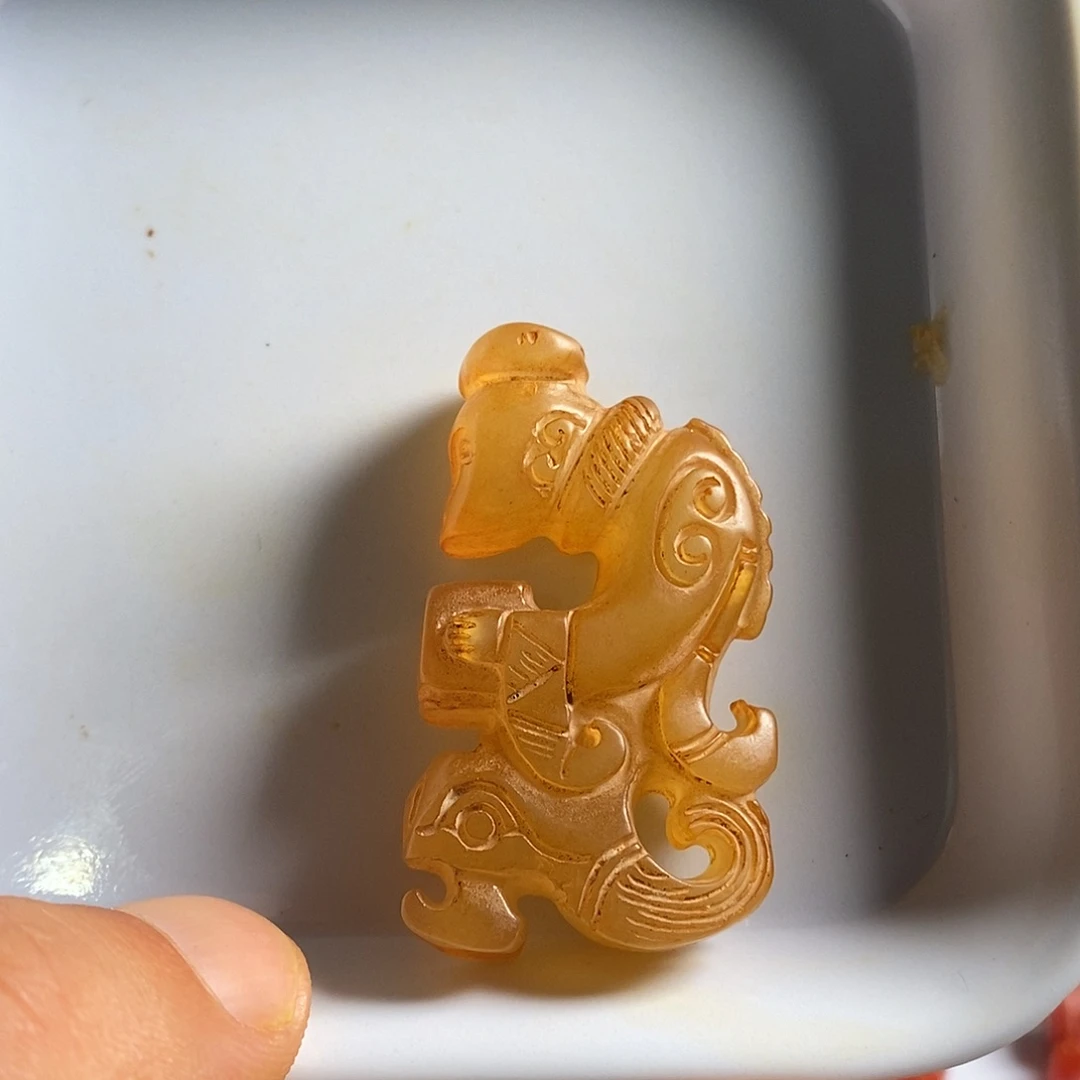 岫岩老玉（透闪石质玉）未镶嵌挂件