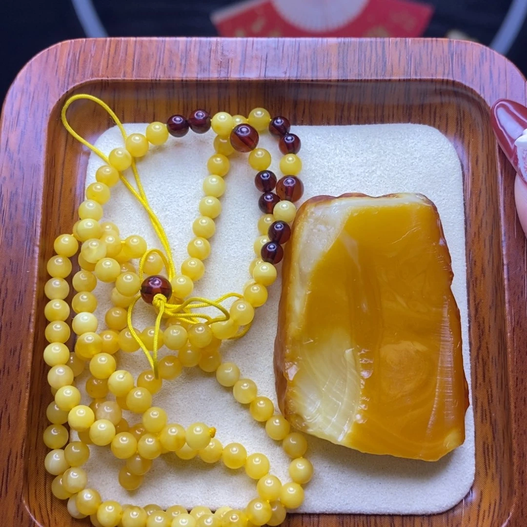 未镶嵌定制蜜蜡陈