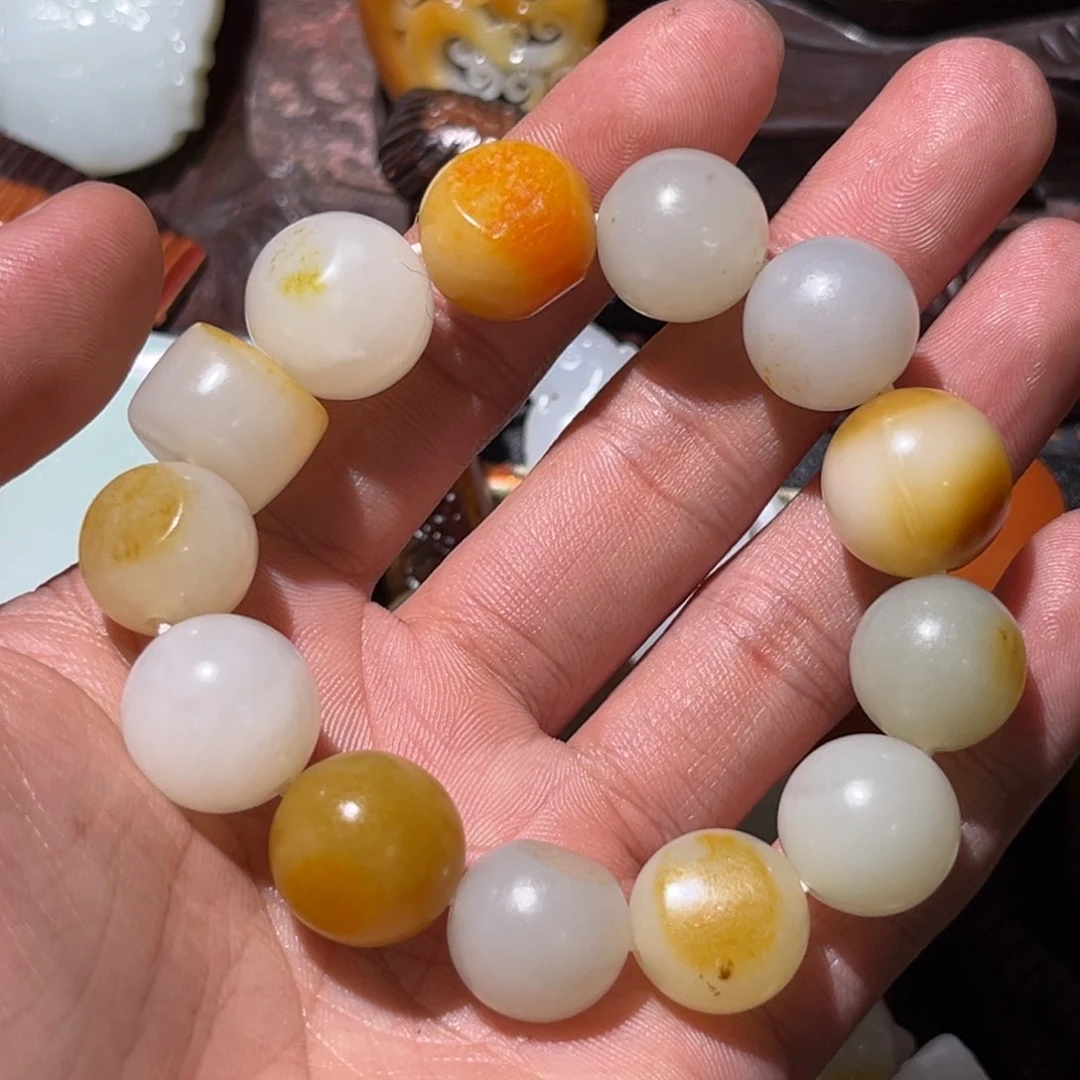 和田玉挂件未镶嵌苏*