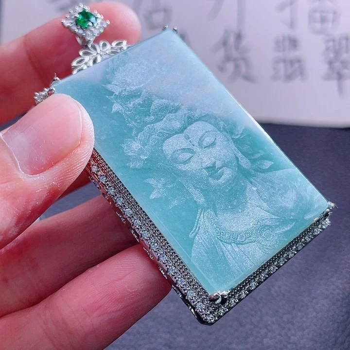 翡翠颈饰未镶嵌88888888