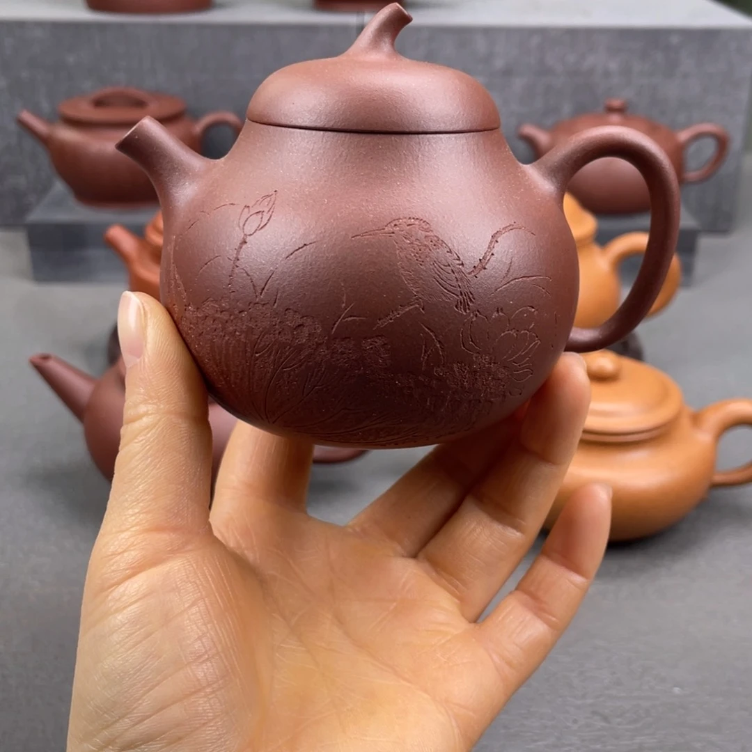 紫砂茶壶紫砂壶220毫升