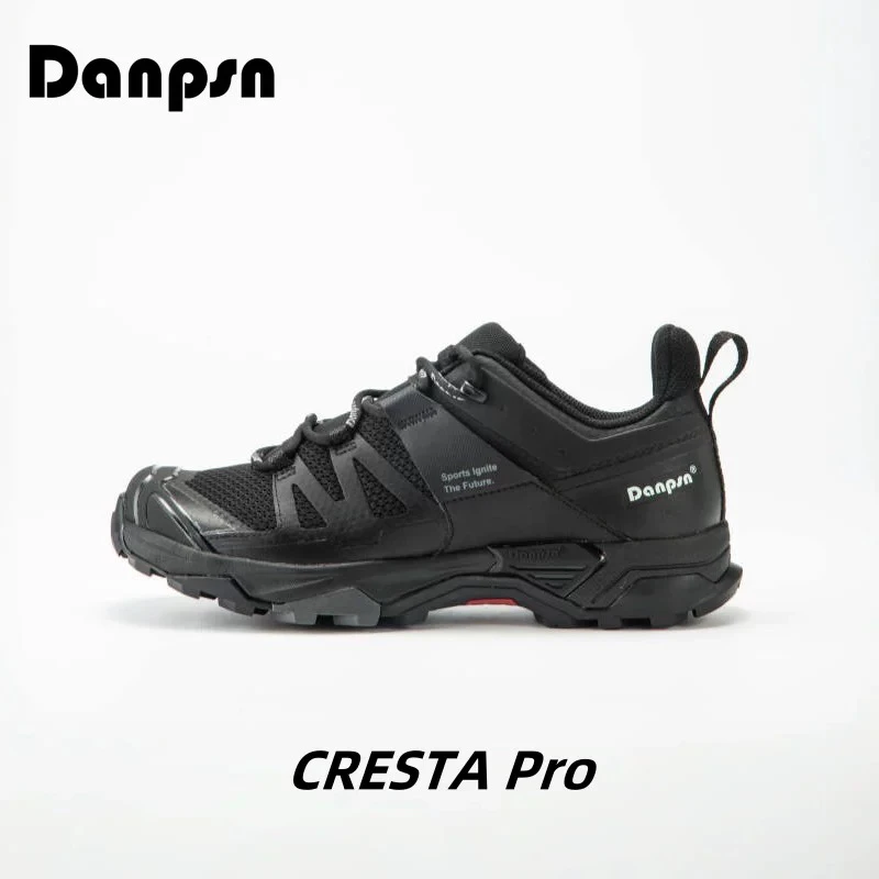 丹普森低帮登山鞋男运动透气防滑耐磨专业徒步鞋女越野男鞋户外鞋