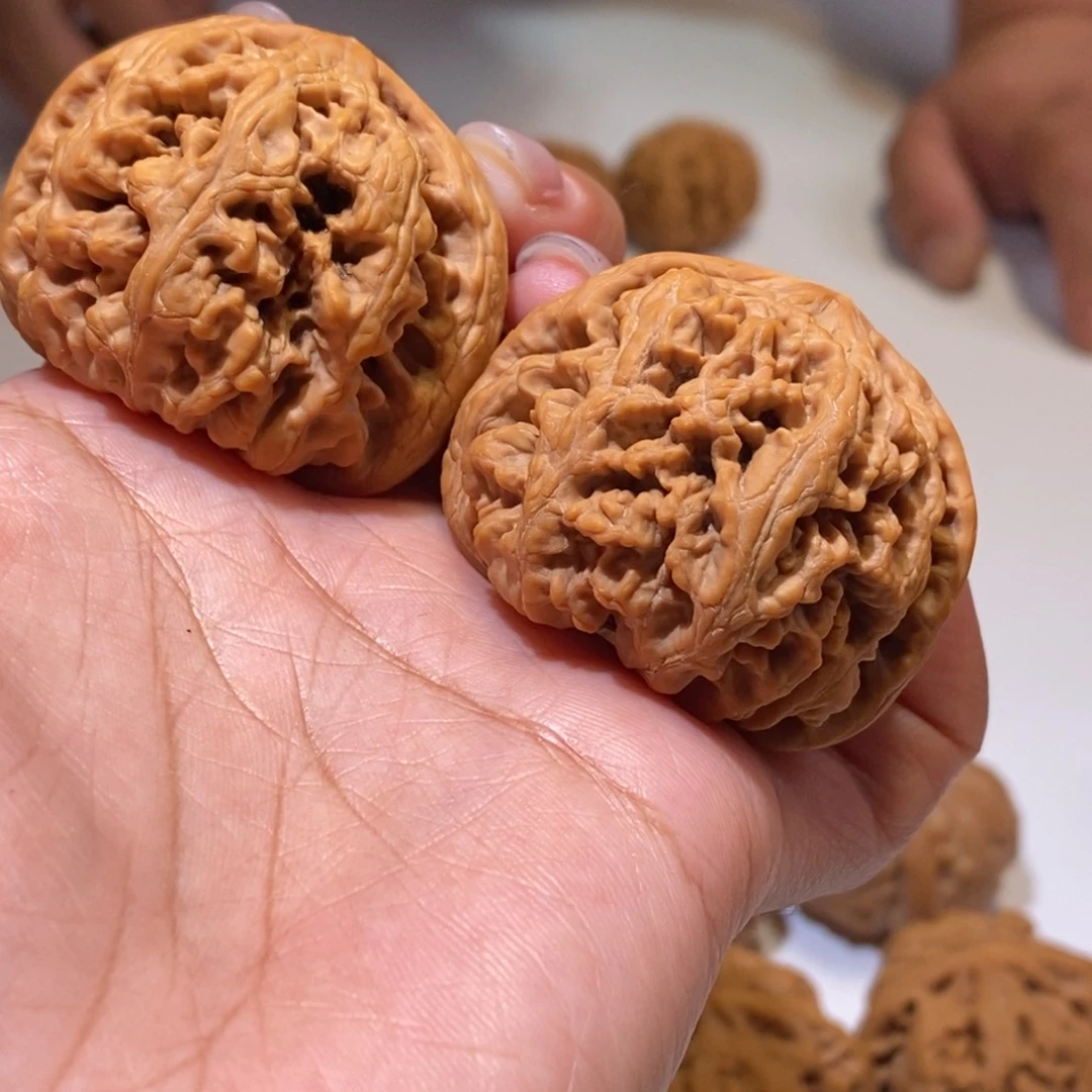 吊坠文玩核桃狮子04