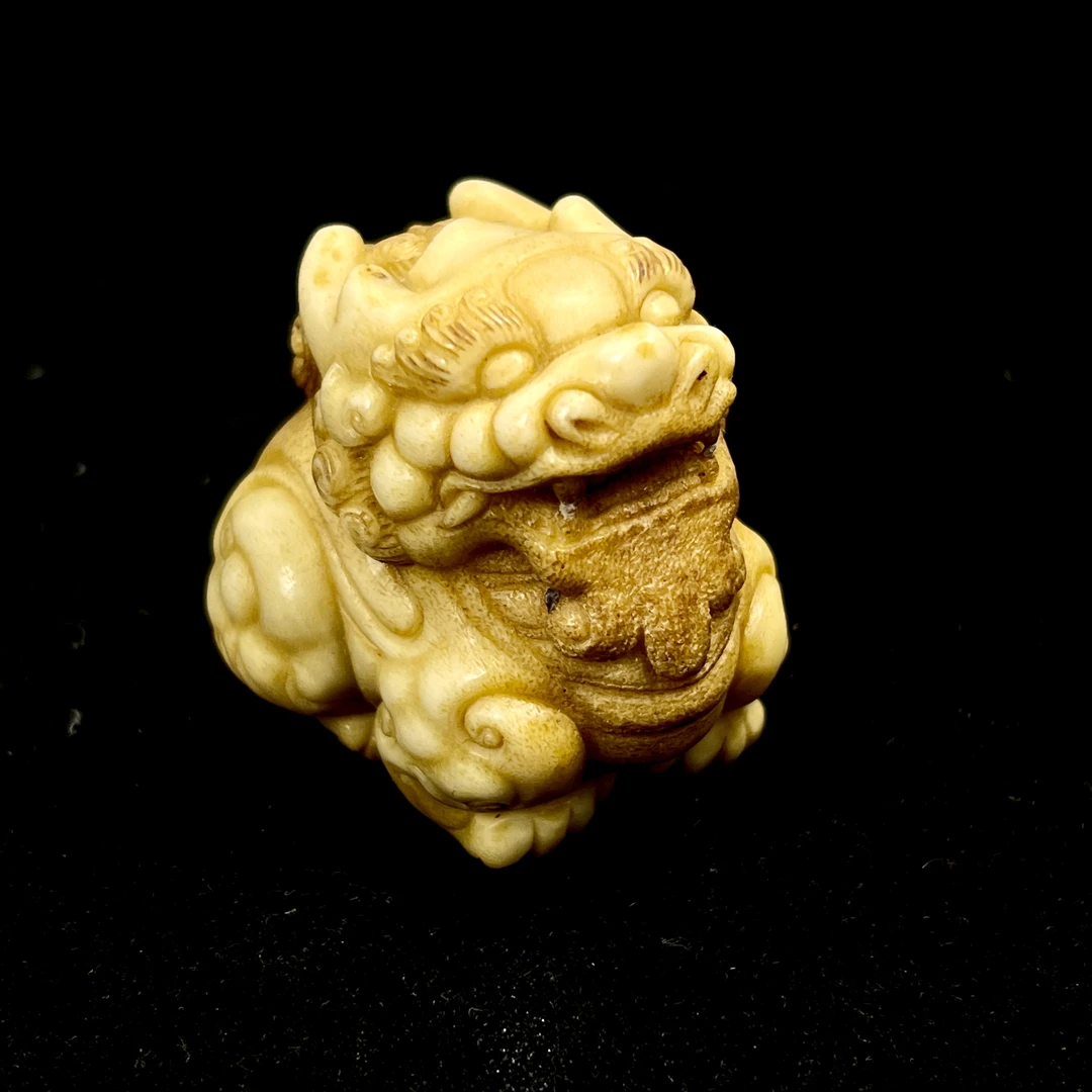 手工雕塑骨制品工艺把件（多样性讲解发货非野生保护动物）