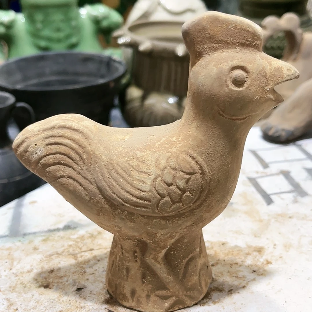 瓦当摆件摆件茶桌茶台陶瓷