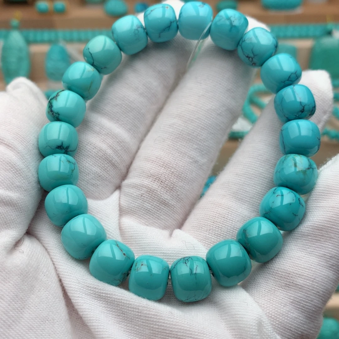 绿松石未镶嵌珠宝奇石10mm