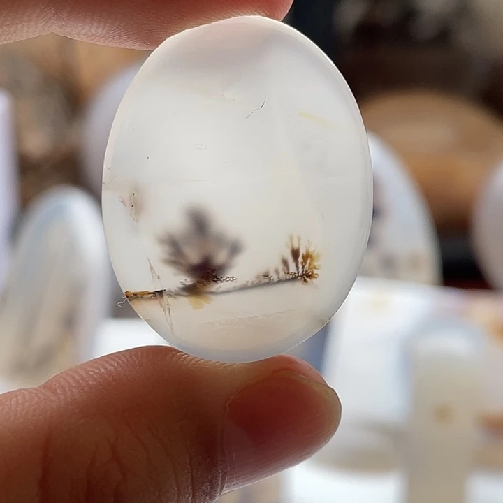 玛瑙/玉髓未镶嵌吊坠(不含链)泥*