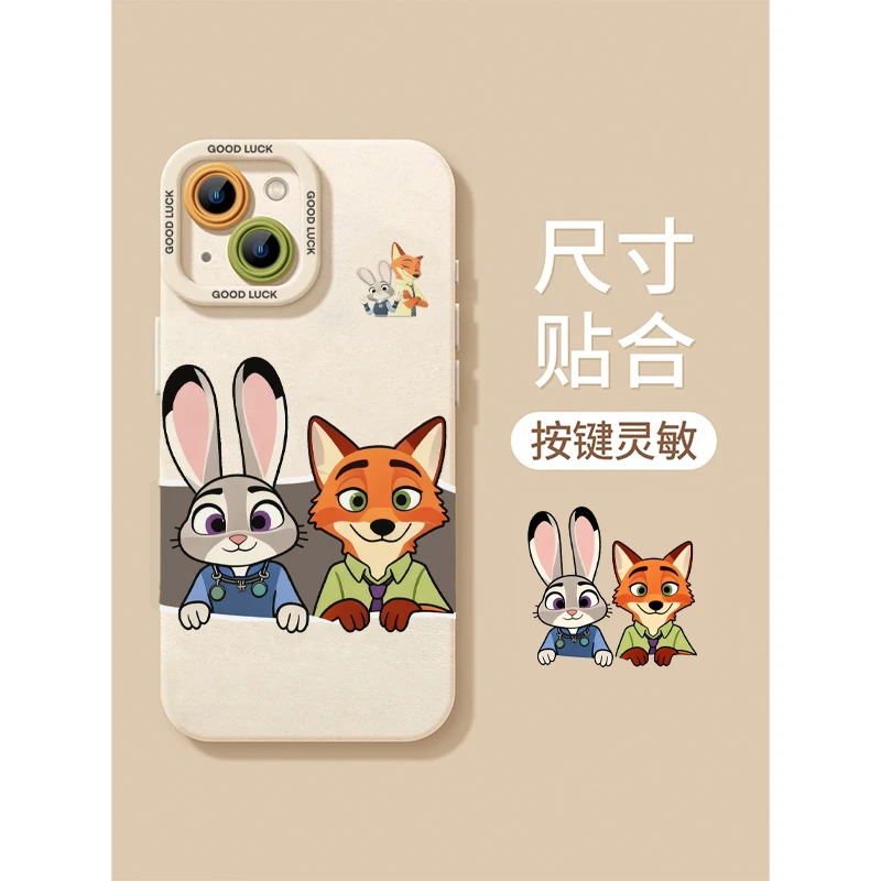 BANCA疯狂动物城朱迪尼克适用iphone17promax苹果手机壳16/15/14