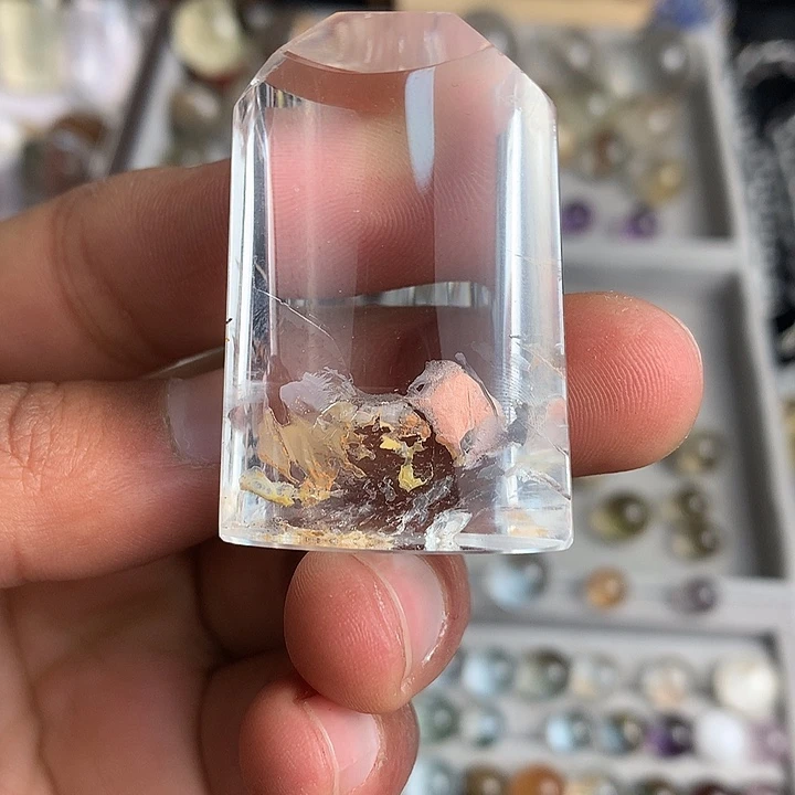 水晶吊坠(不含链)未镶嵌尉****绎