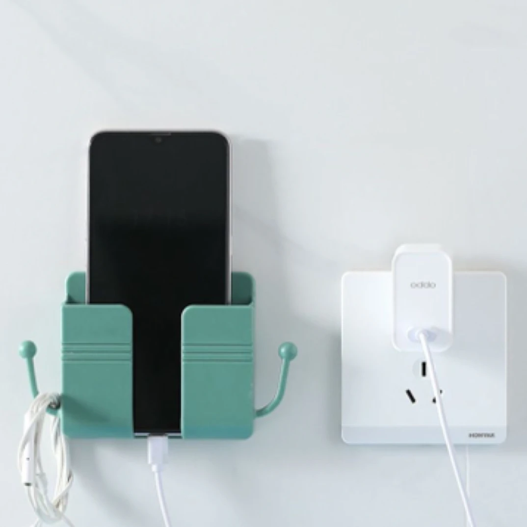 免打孔床头手机充电支架，可置物支架，遥控器支架.