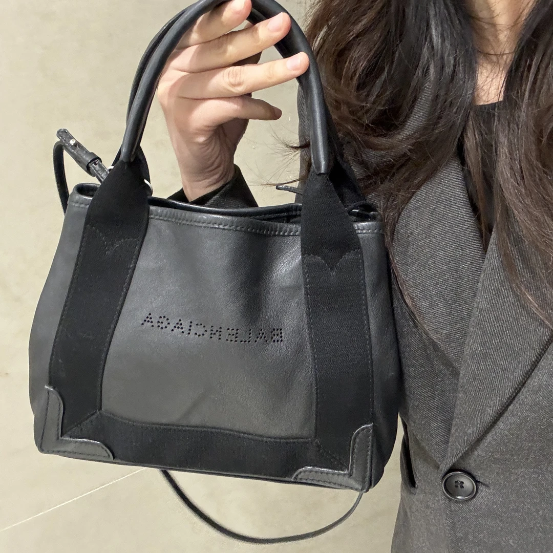 95新 Balenciaga/巴黎世家 【小考拉】巴黎世家 黑色小号navy单肩包