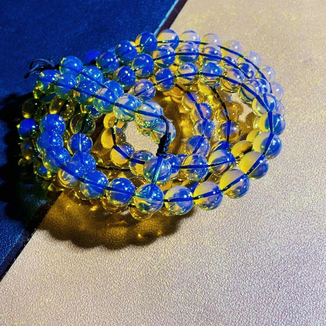 未镶嵌蓝珀裸石7加108毕业品质