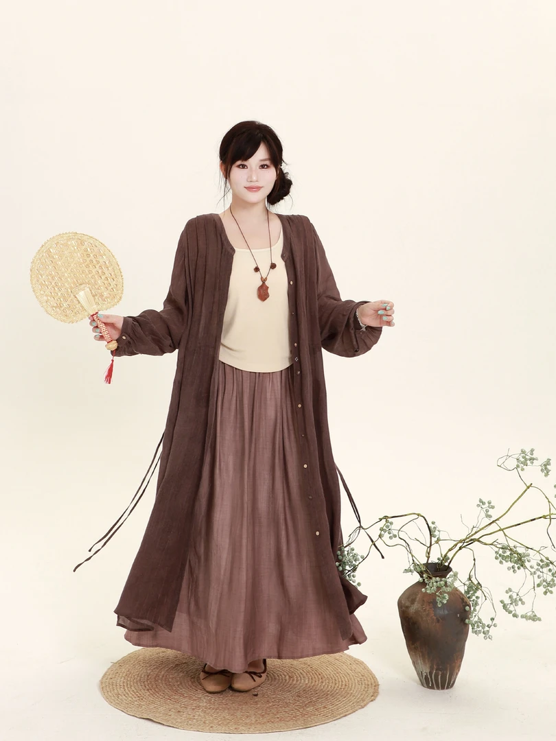 月半鱼【浮生】U领不带胸垫背心女修身显瘦背心百搭短上衣舒适通勤