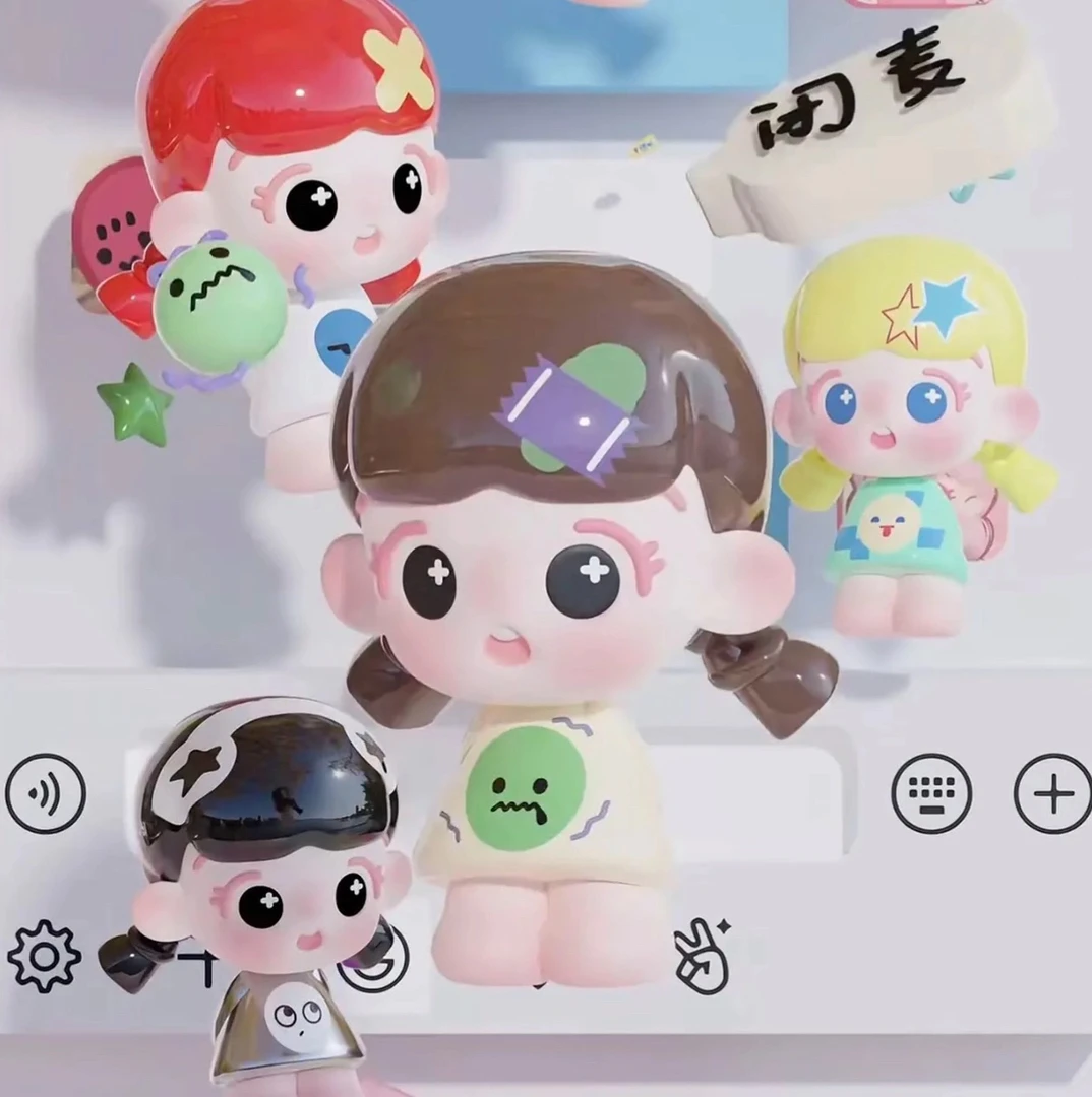 【Do米乐拆盒】MMS倒倒心情工坊系列萌粒产品创意潮玩