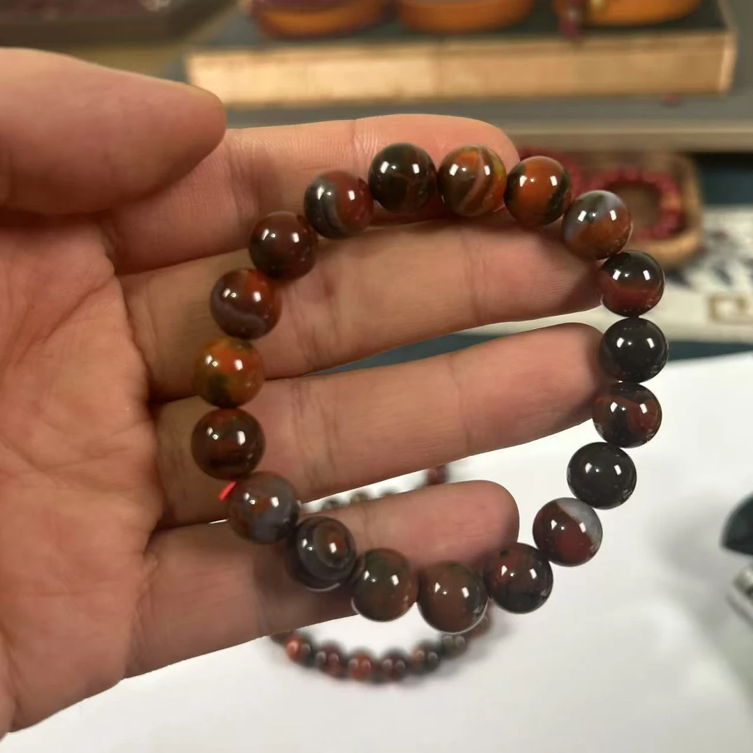 经典卡10mm战国红玛瑙手串