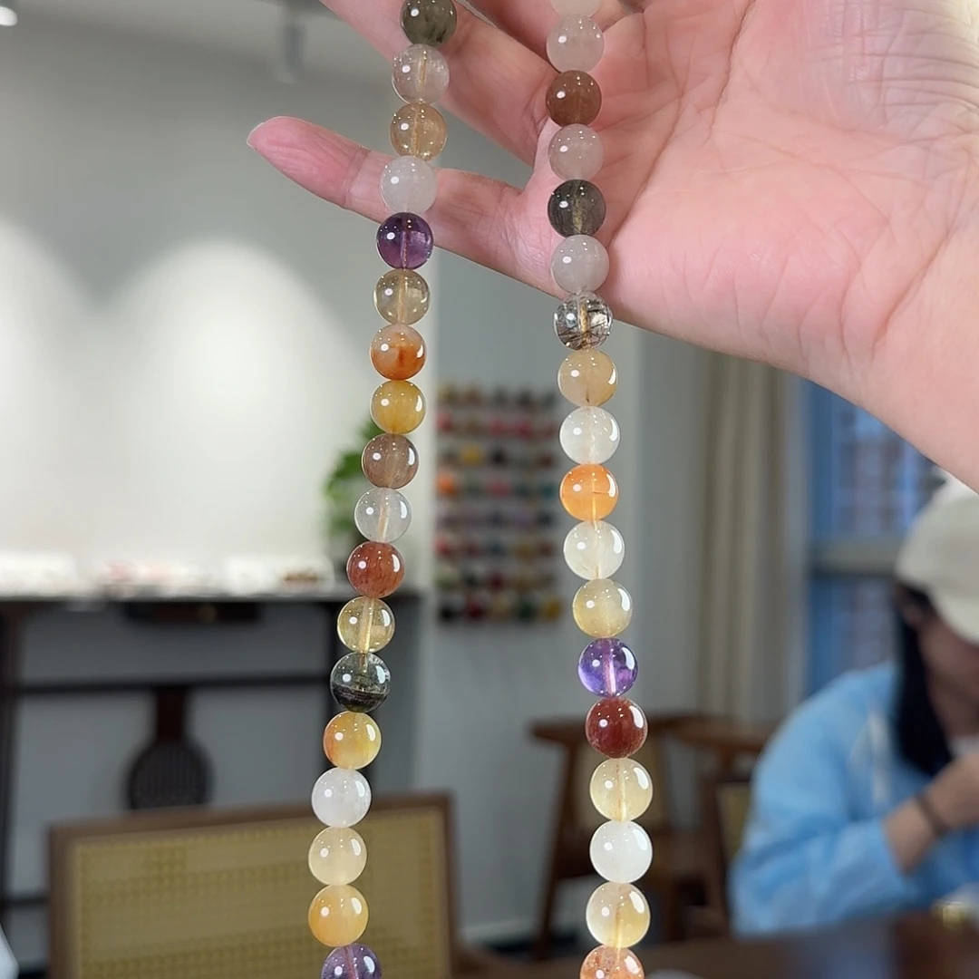 银S925镶嵌颈饰水晶水晶项链