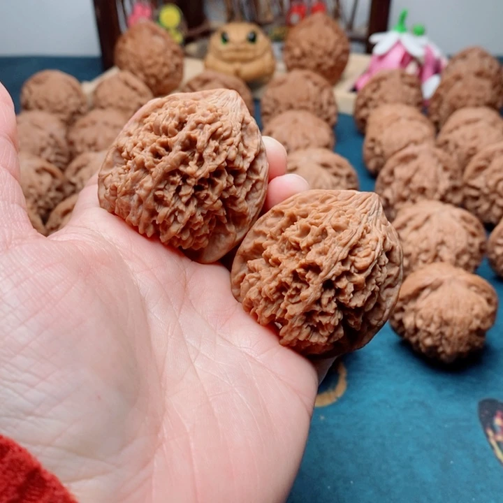 文玩核桃把件满天星42（微修）