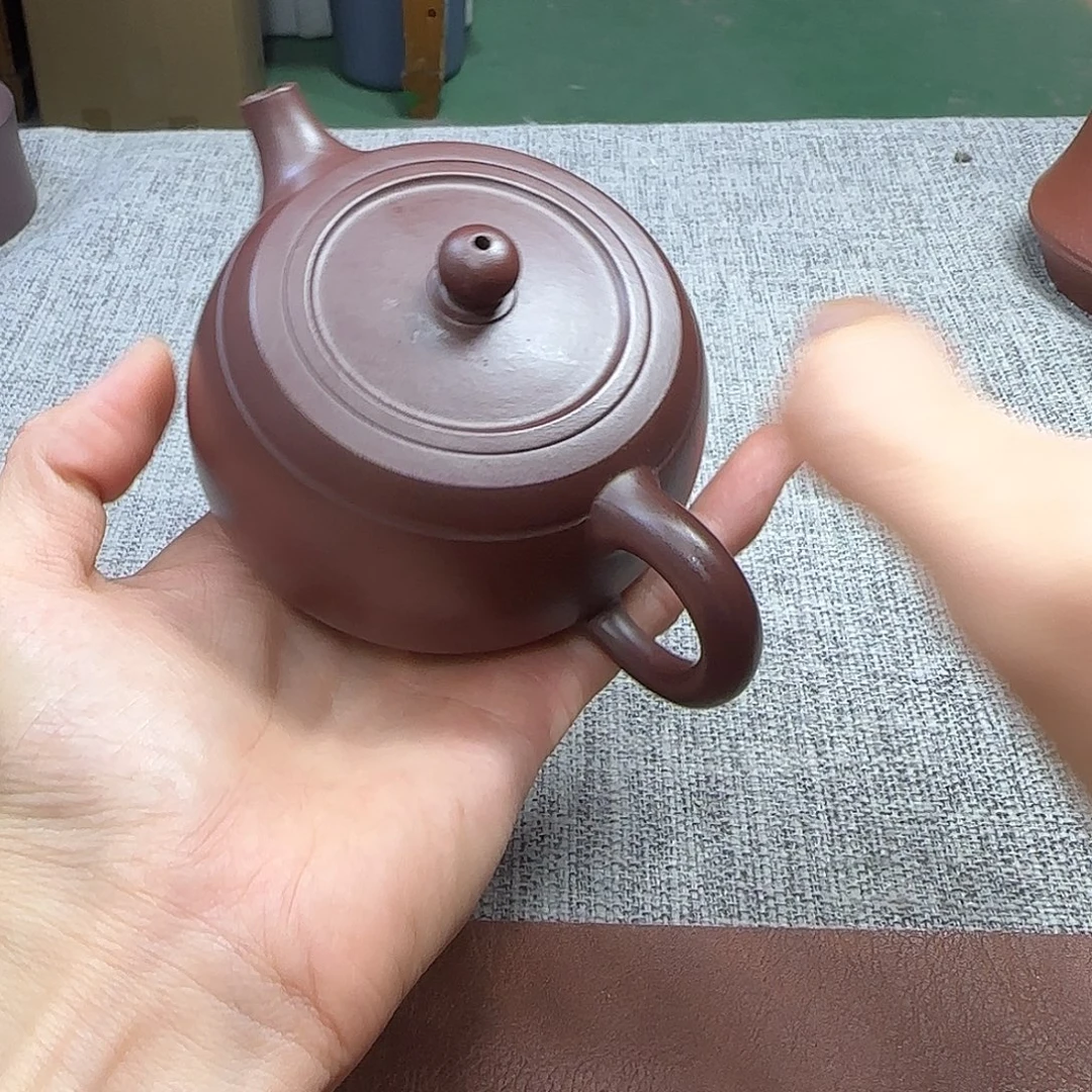 茶壶紫砂民间手艺人全手工制作