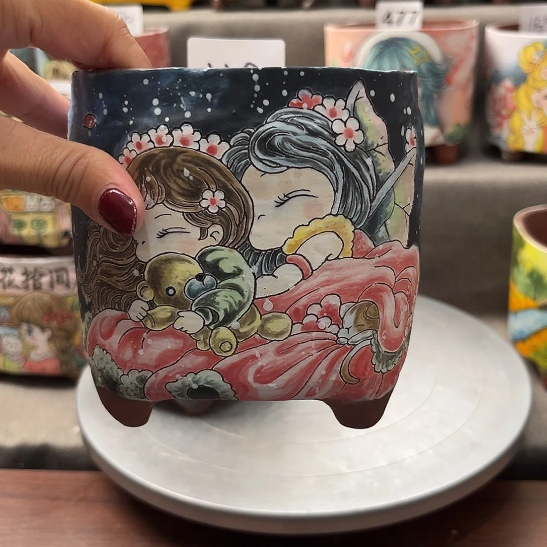 紫砂花盆小*?瑕疵福利