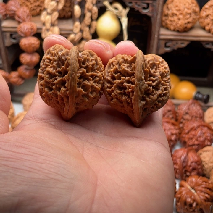 吊坠文玩核桃满天星37