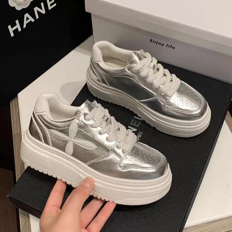 「年终清仓」厚底增高十字花板鞋百搭舒适时尚休闲鞋311-272