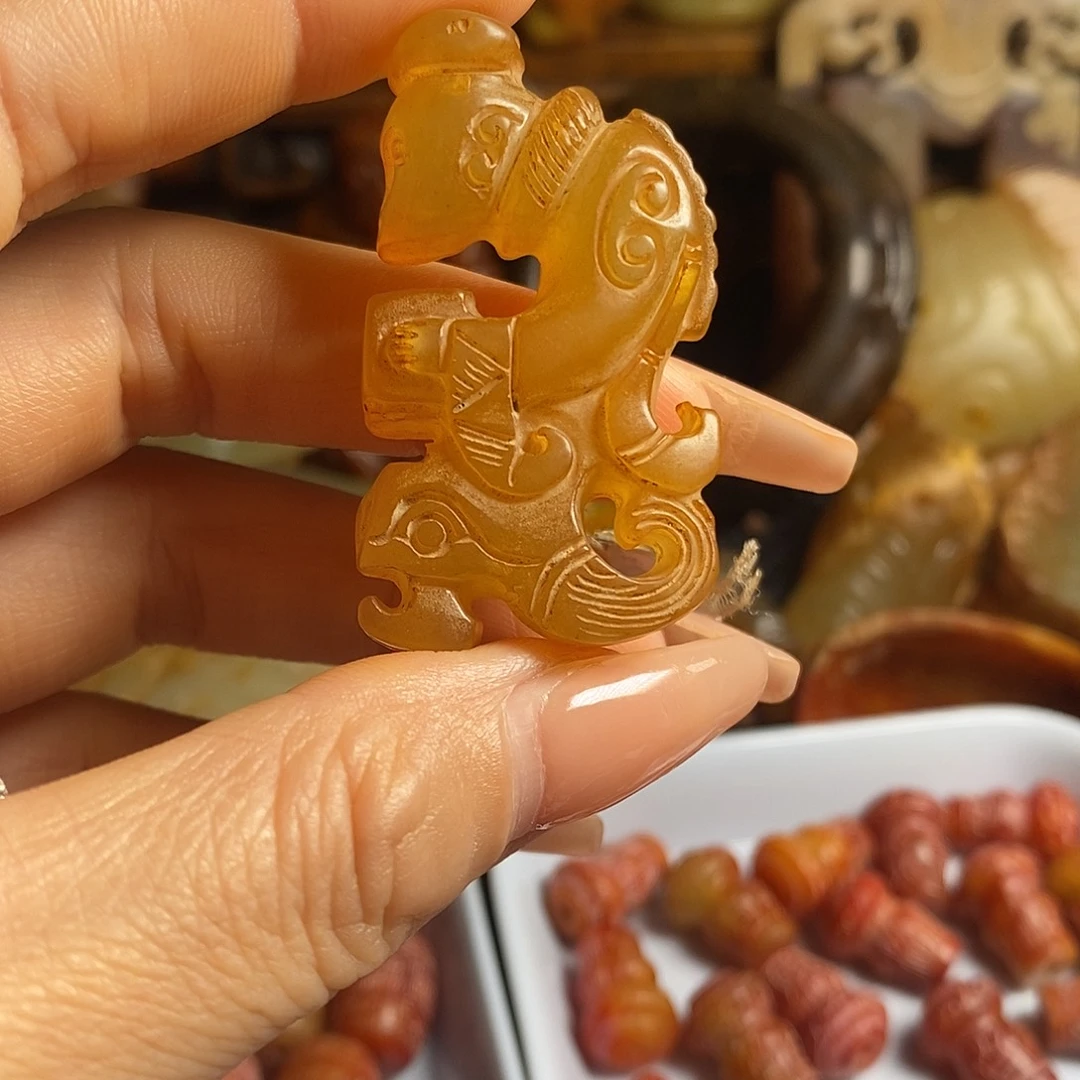 岫岩老玉（透闪石质玉）未镶嵌挂件