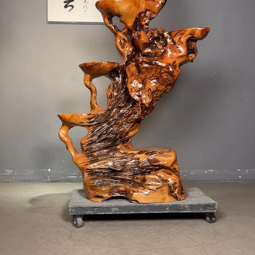 静***妹香樟木整体无拼接