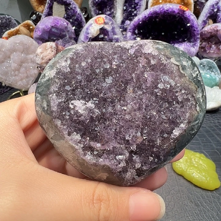 珠宝半成品紫晶未镶嵌