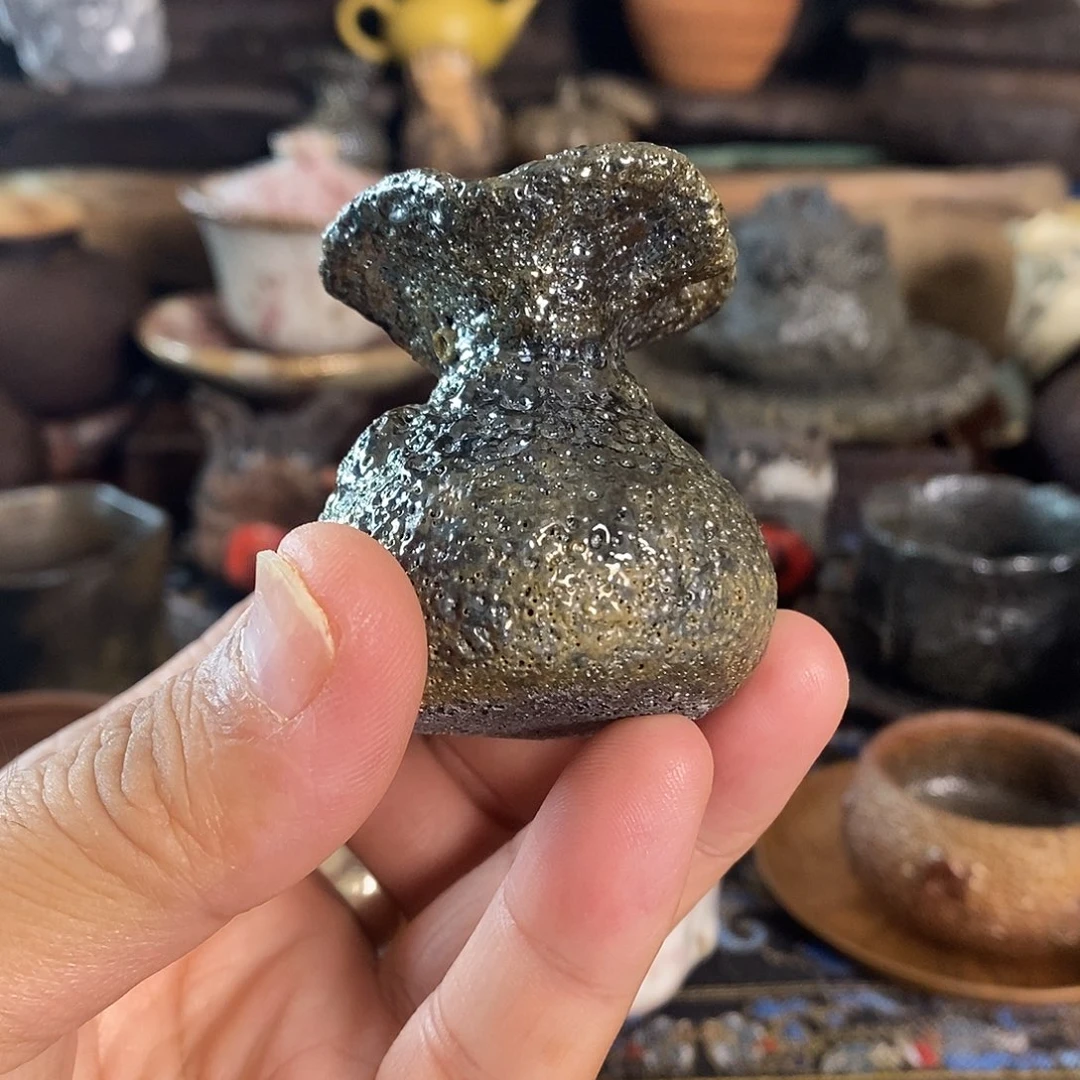 手工制作茶具摆件