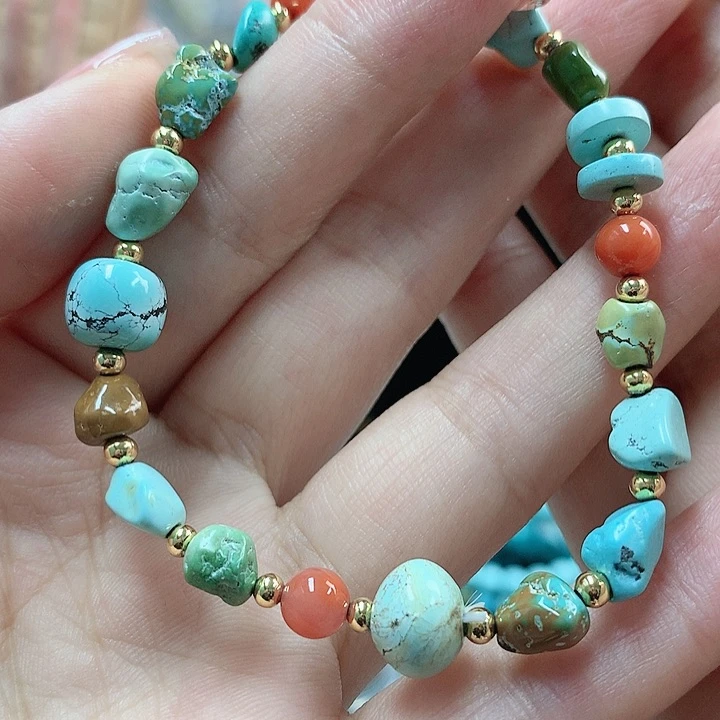 绿松石珠宝奇石未镶嵌