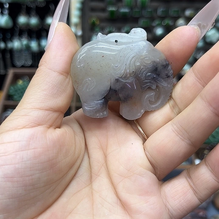 念***笑颈饰未镶嵌和田玉