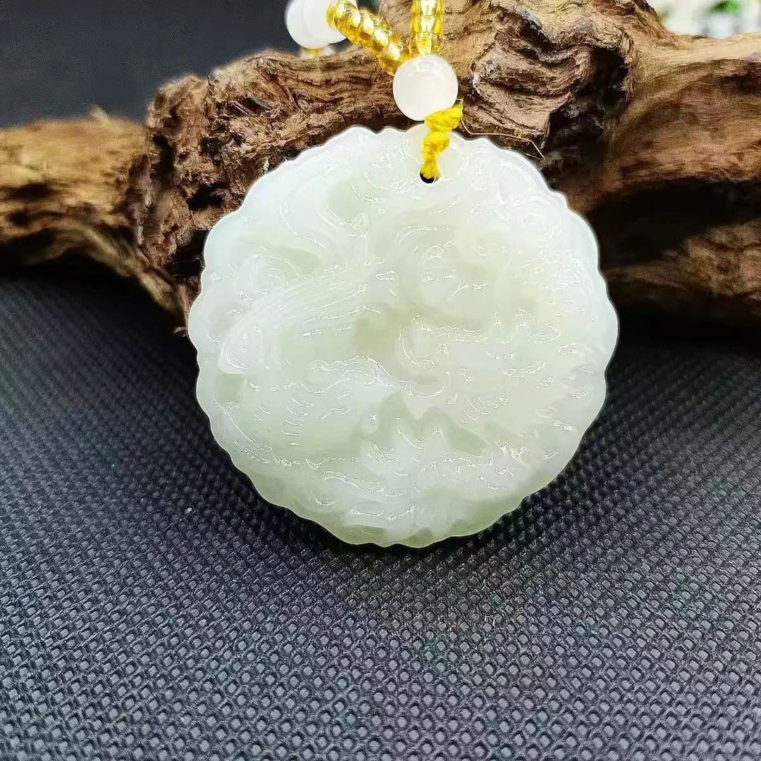 【美滋粉丝专属福利】龙凤呈祥金色珠子天然项链