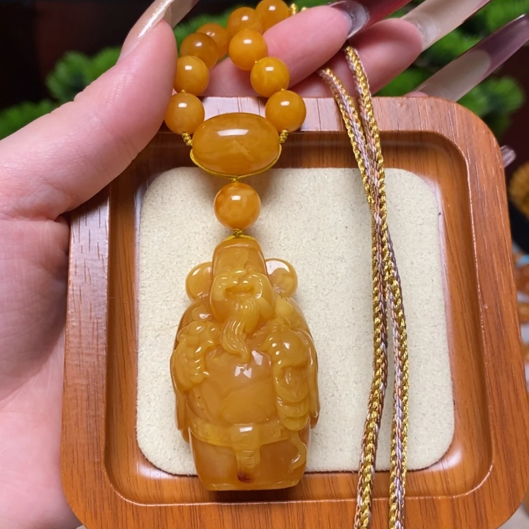 【闪购商品】蜜蜡颈饰未镶嵌项链