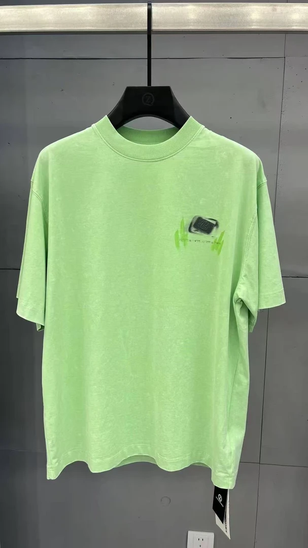 时尚字母上衣休闲夏季男士户外T恤设计师短袖圆领