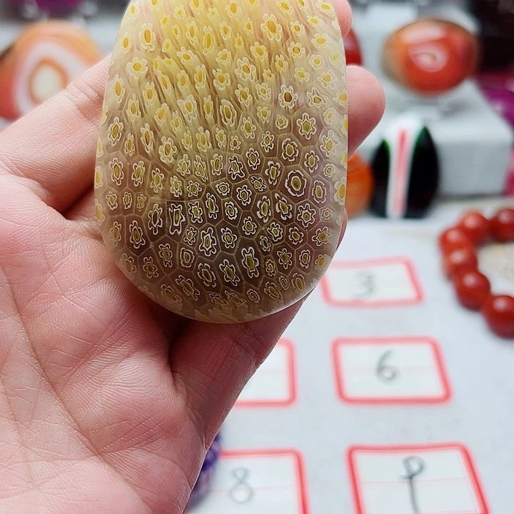 玛瑙/玉髓吊坠未镶嵌壁***板