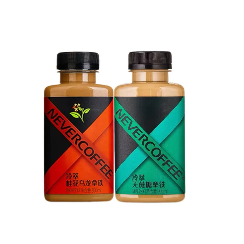 【25.12月.3到期】Never Coffee冷萃300ml*6瓶即饮咖啡