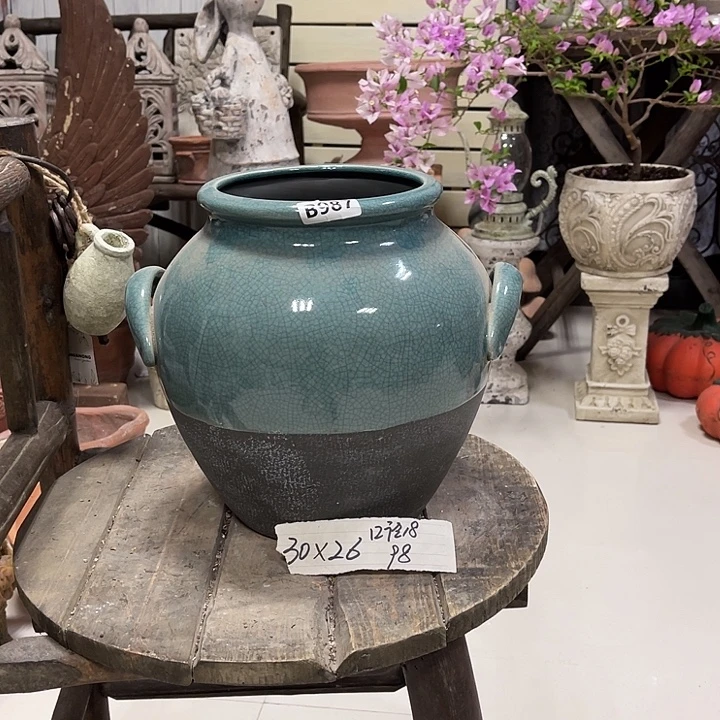 987细陶蓝罐111111