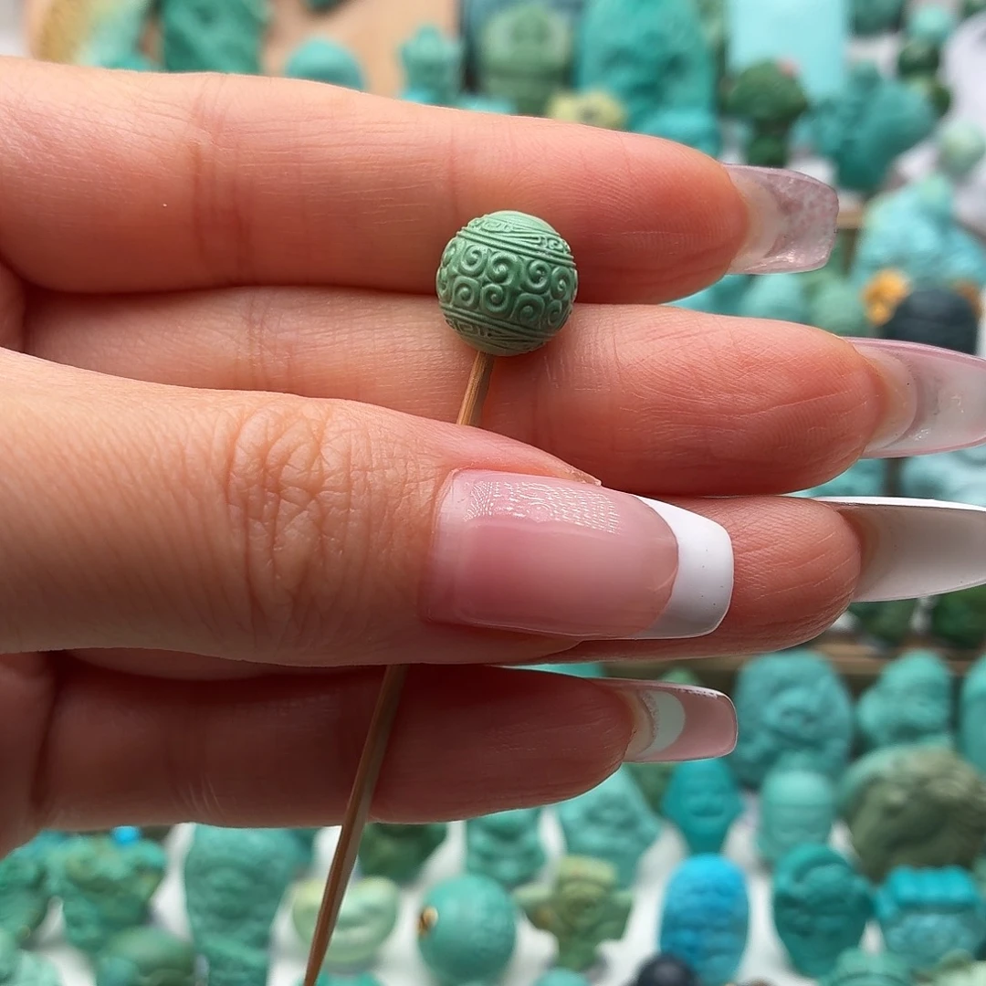 ！***！绿松石未镶嵌饰品