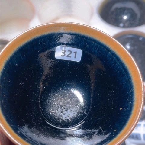 茶盏原矿原釉柴烧建盏