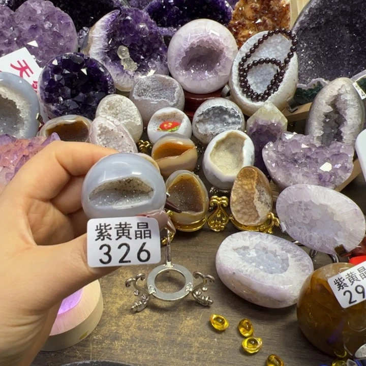 未镶嵌大型摆件（非配饰）紫晶326